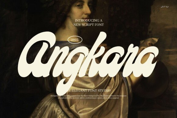 Angkara: The Bold Script Font for Impactful Campaigns