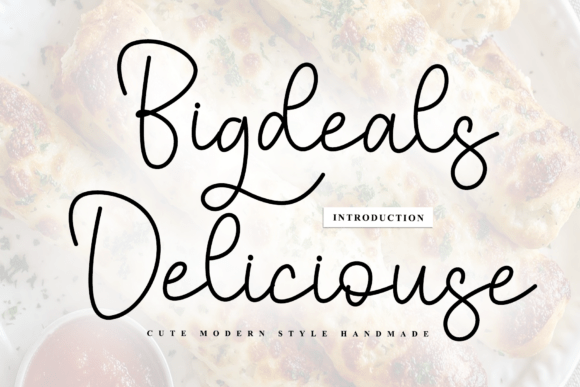 Bigdeals Deliciouse Font: A Branding Review