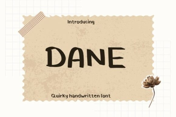 Dane: A Handwritten Typeface for Authentic Branding