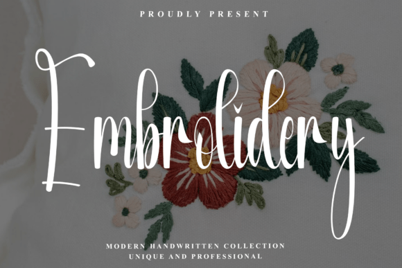 Embrolidery Font Review: Crisp Elegance for Web Design