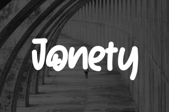 Jonety Typeface: Elevating Brand Identity with Elegant Script
