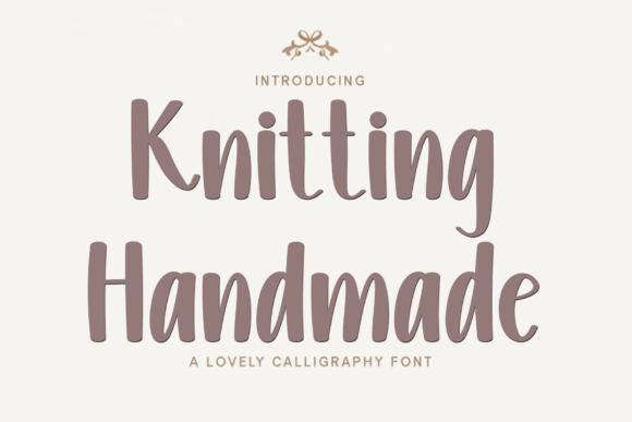 Knitting Handmade Font: A Designer’s Review