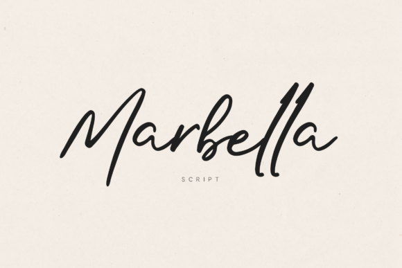 Marbella Font: Elevate Your Brand with Elegant Script