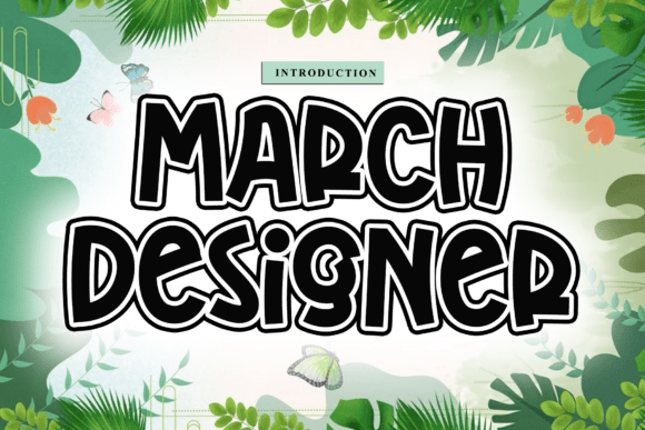 March Designer: A Script Font for Authentic Branding