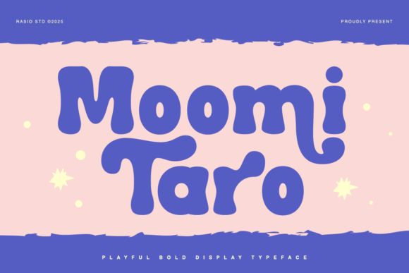 Moomi Taro: A Playful Display Typeface for Bold Web Design