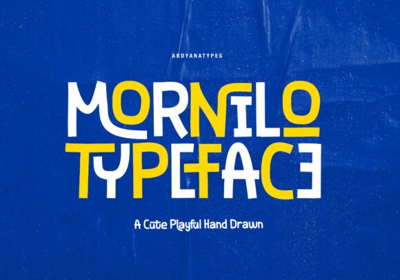 Mornilo Typeface: A Playful Web Design Choice