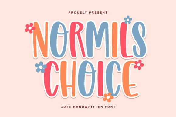 Normils Choice: A Joyful Typeface for Editorial Design
