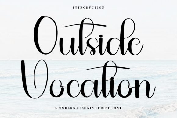 Outside Vocation: A Warm Typeface for Web Design