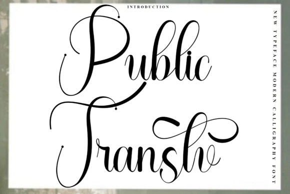 Public Transtv: A Festive Font for Makers