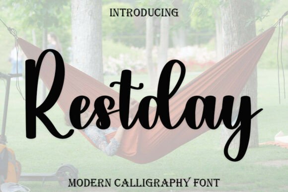 Restday: A Handwritten Font for Editorial Warmth