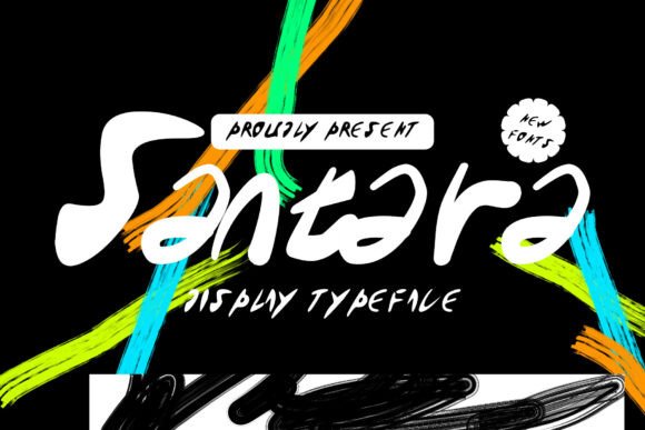 Santara: A Bold Handwritten Typeface for Modern Campaigns