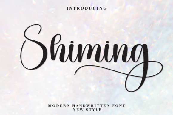 Shiming Typeface: Elevating Brand Identity with Creative Script