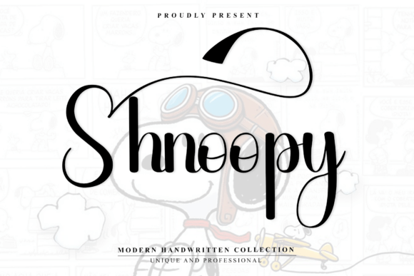 Shnoopy: A Handwritten Font for Bold Branding