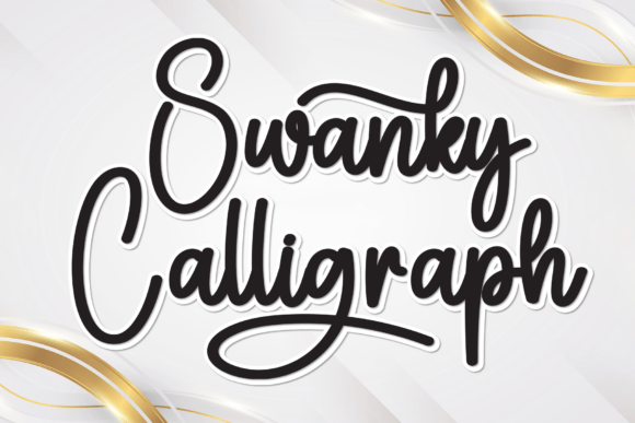 Swanky Calligraph: A Stylish Display Font for Web Design