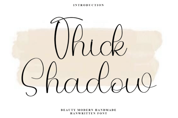 Thick Shadow Font: A Festive Typeface for Branding