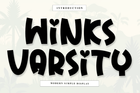 Winks Varsity: A Script Font That Elevates Brand Identity
